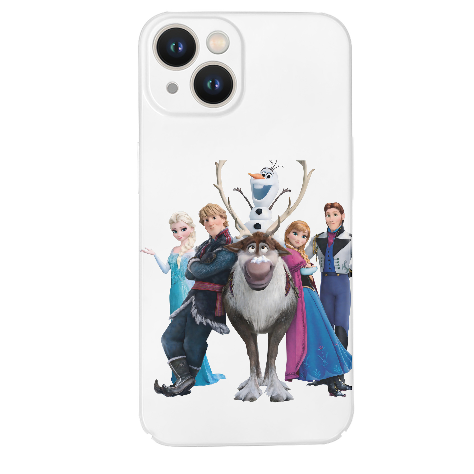 （画像用） アナと雪の女王 アンナ エルサ Frozen Anna Elsa 【iPhone 14シリーズ対応】ハードケース